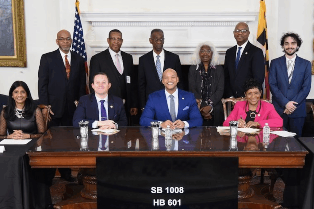 House Bill 601 signing
